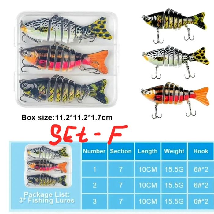 Набір воблерів + органайзер