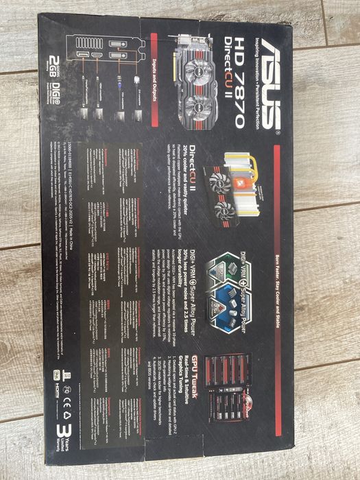 Відеокарти ASUS Radeon HD 7870 – 3 шт.