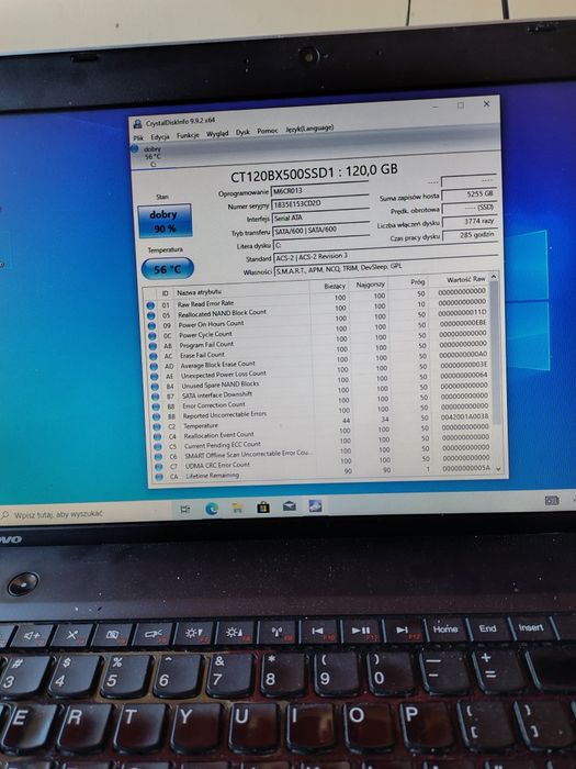 thinkpad E 530 egde   procesor i5 ram 16 giga. Bardzo szybko pracuje  Linux pl