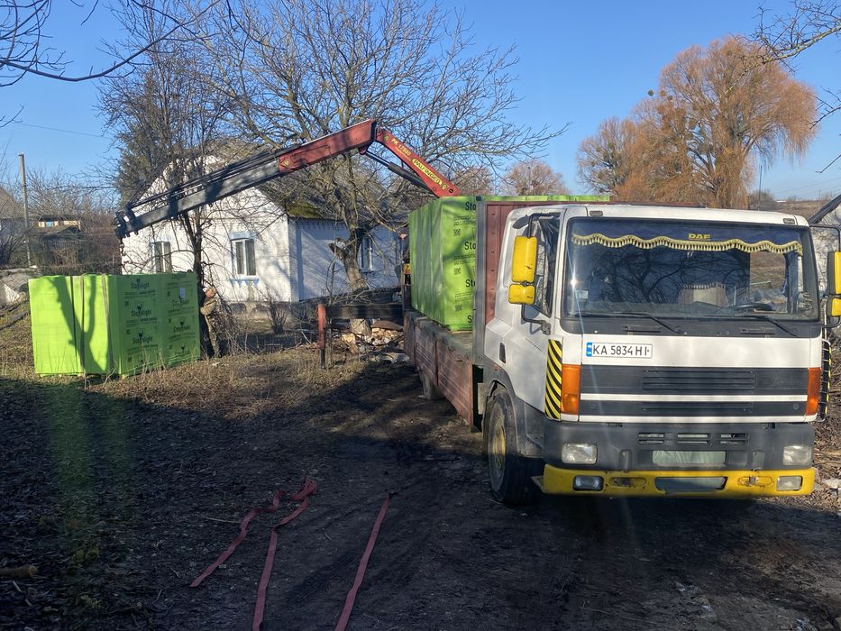 Вантажні перевезення. Маніпулятор. Самоскид. Українка,Козин,Безрадичі.