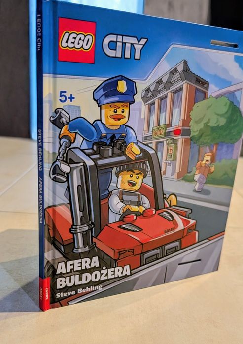 LEGO city Afera buldożera książeczka