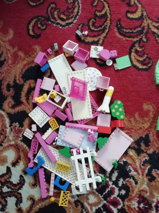Klocki Lego belville duży zestaw plus 2 pojemniki na klocki