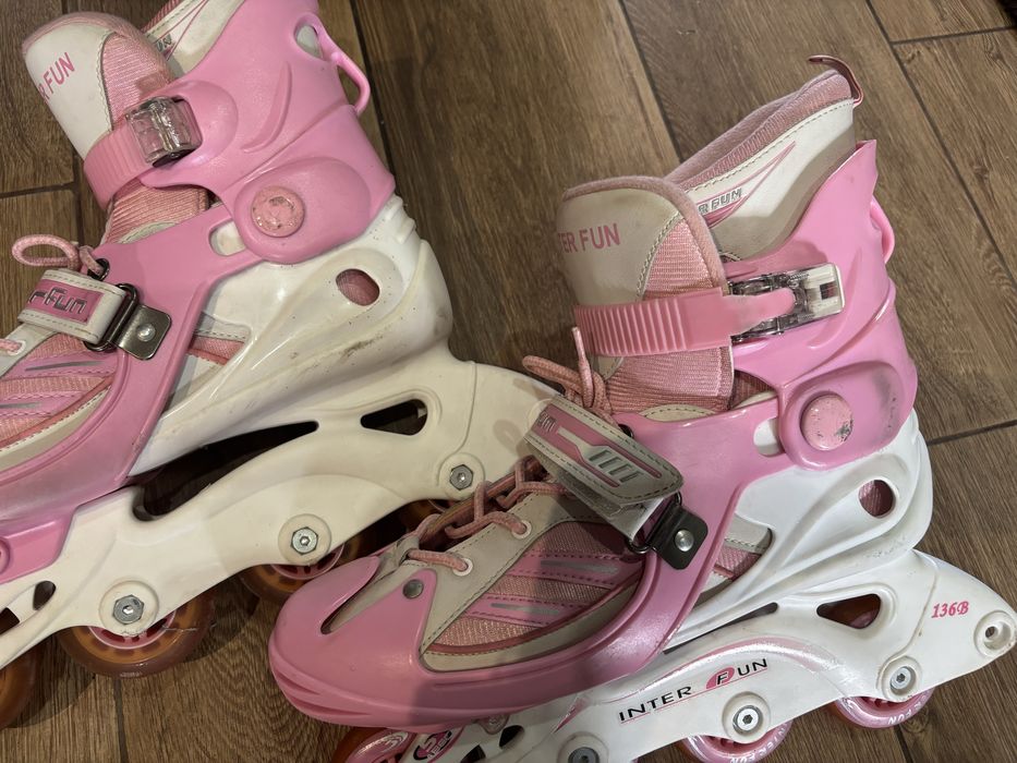 Łyżworolki regulowane roz 39-42 Inter Fun