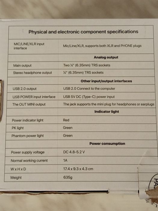 Interfejs Audio Audiophile 2x2 USB | 24-bit/192kHz | Studio & Podcast