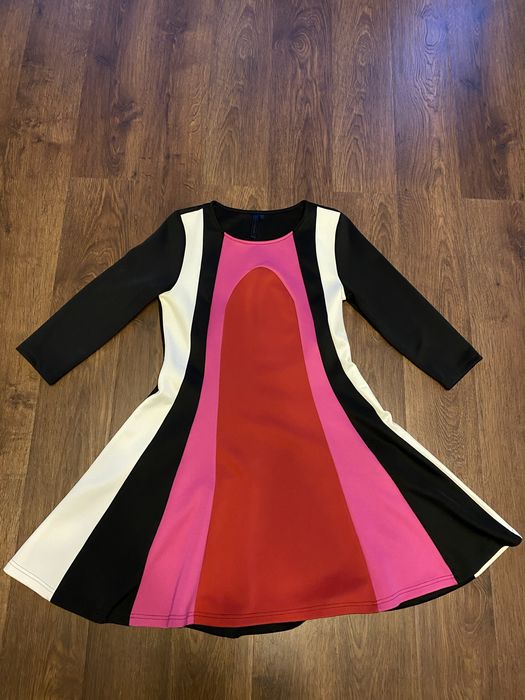 Sukienka kolorowa rainbow 40/42 L