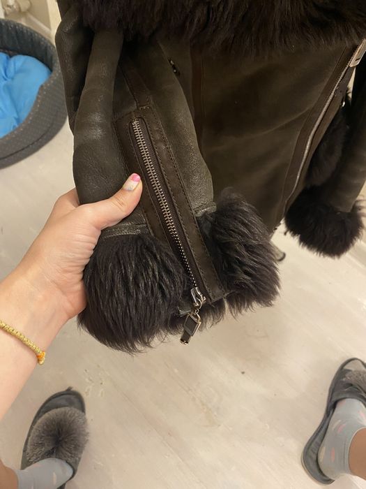 Шикарная дубленка куртка косуха