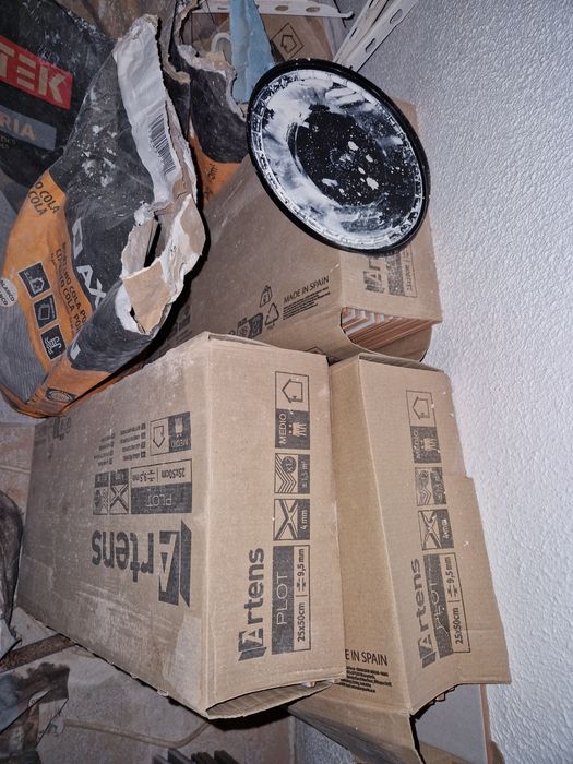 Revestimento cerâmico Plot cinza claro mate 25x50 cm Artens