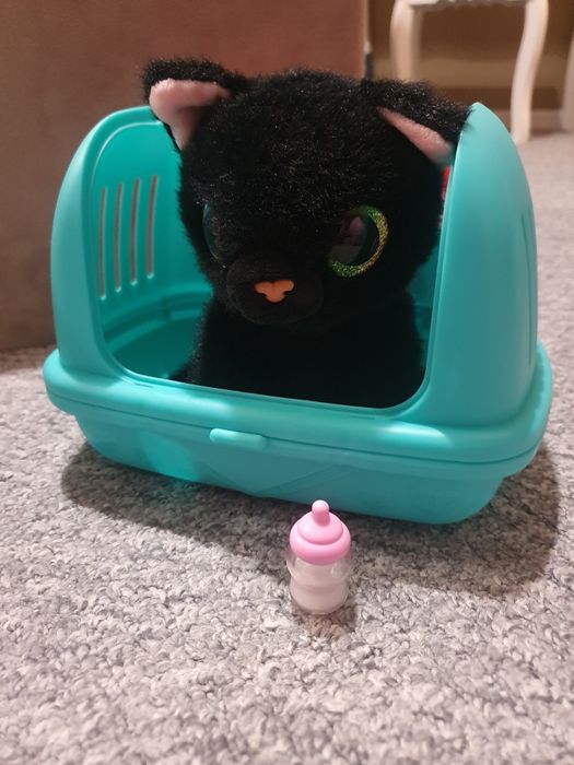 ZURU PETS ALive interaktywny pluszak w walizce+ transporter