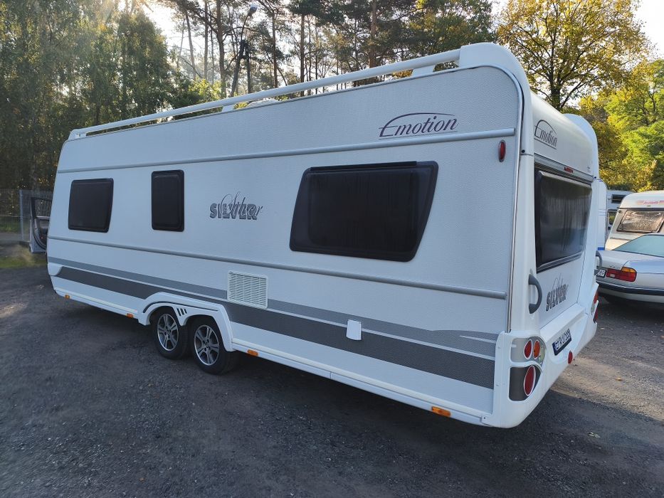 PRZYCZEPA Kempingowa Dethleffs 650 2010 rok 6,5m klima namiot