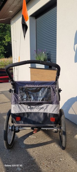 Przyczepka rowerowa Qeridoo Sportrex Deluxe