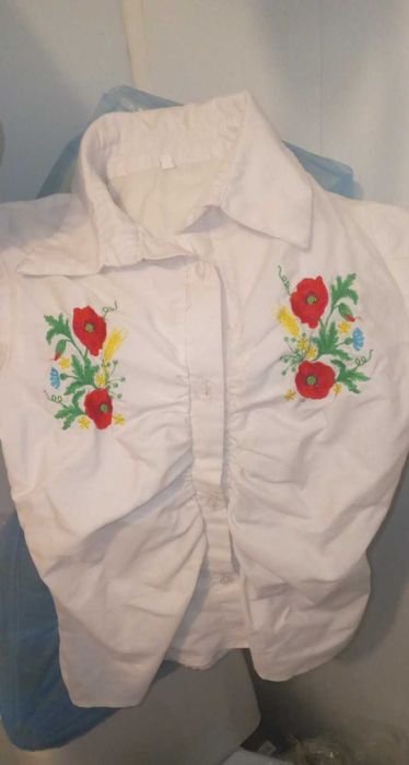 Блузка с вышиванкой