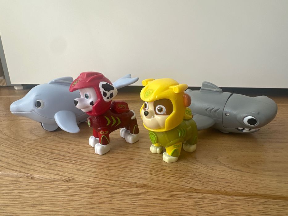 Aqua pups psi patrol wodny marschal i rubble spin master figurki