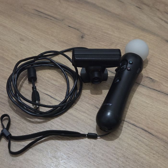 Zestaw PlayStation Move + Kamera PS Eye | PS3 / PS4 / PSVR | Sprawne