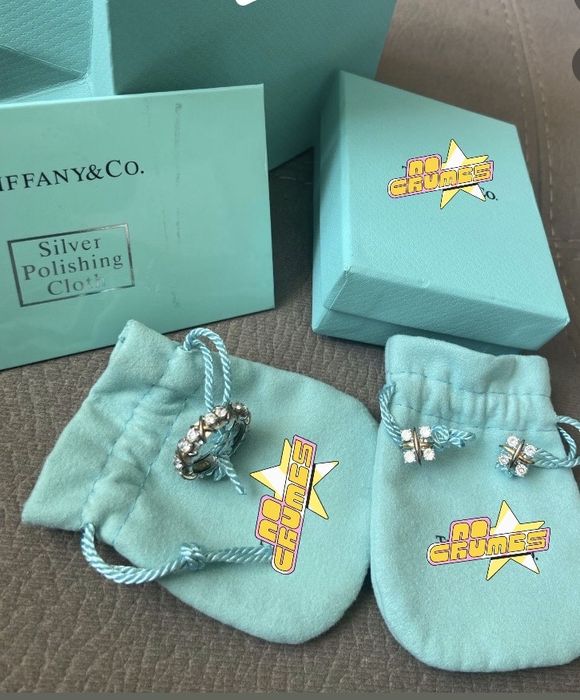 Набір срібло  925 проби кубічний цирконій