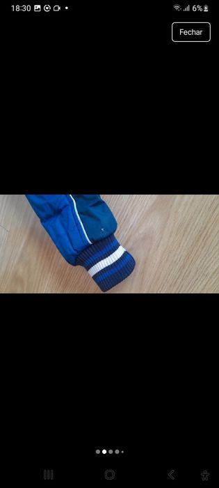Casaco rapaz azul 11 e 12 anos