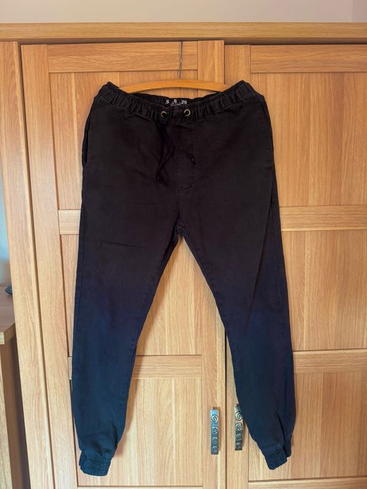 Slim Jogger Spodnie Damskie czarne