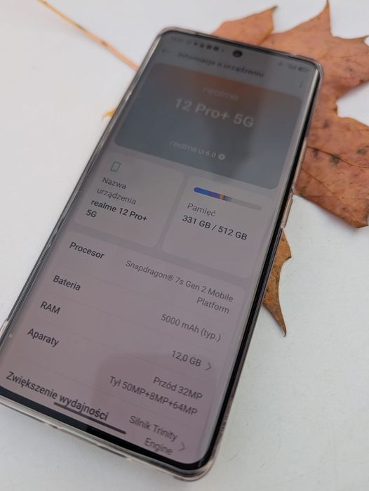 Realme 12 pro + (plus) 12/512 100% sprawny