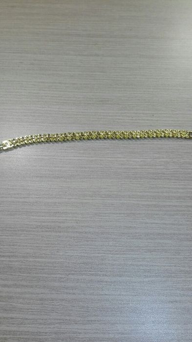 Fios e pulseira banhados a ouro de 24kilatos(veja fotos)