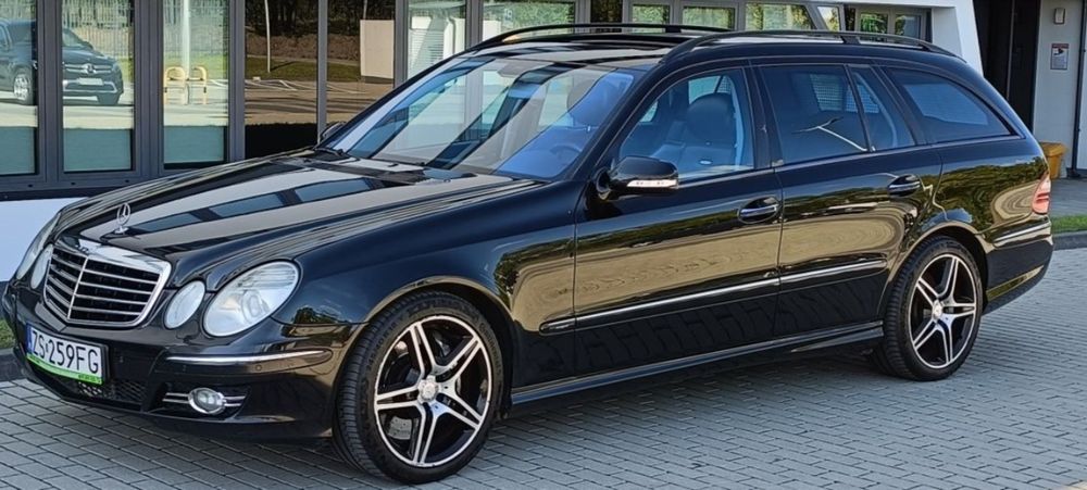 E55 AMG, W211 320cdi. Mercedes o dziarskim wyglądzie i osiagach bez drenowania kieszeni na paliwo