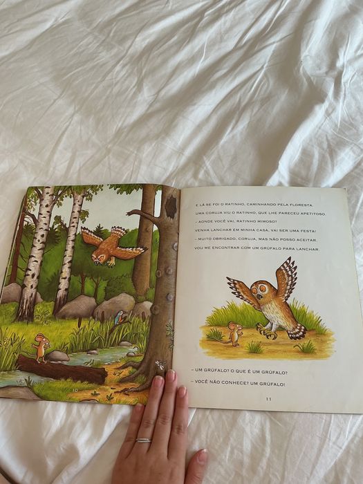 Livro “o grufalo”- de Júlia Donaldson e axel scheffler- em português brasileiro