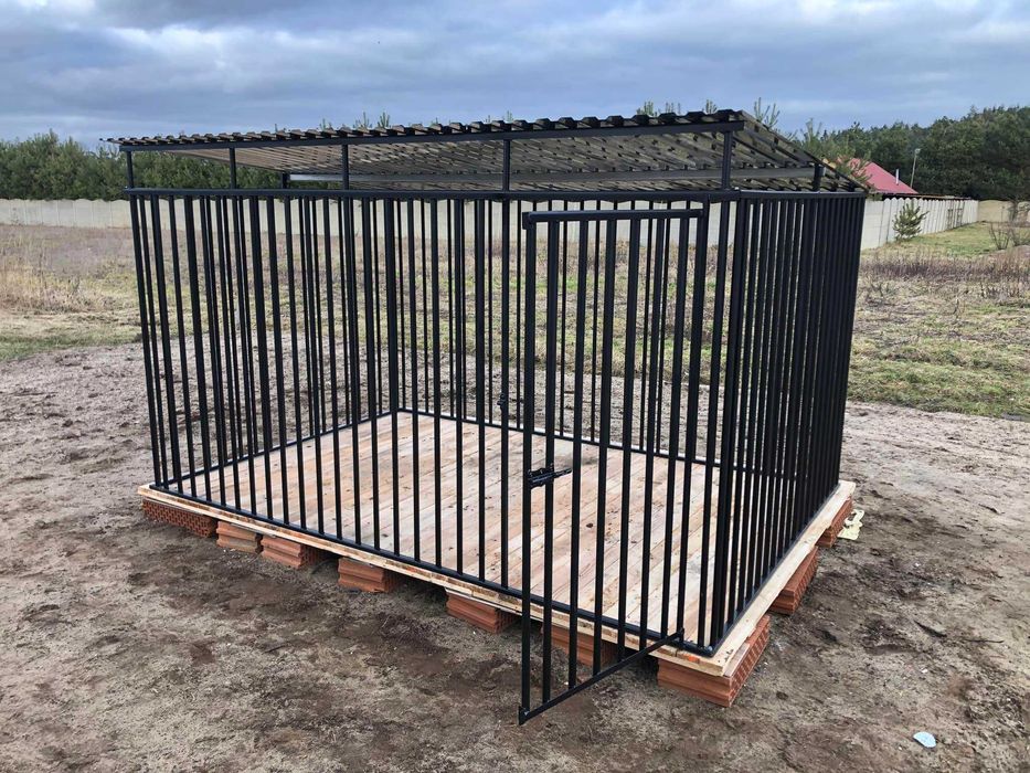 Kojec dla psa stalowy