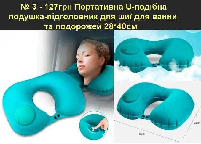 Ортопедична подушка з ефектом пам'яті Анатомічна подушка для сну