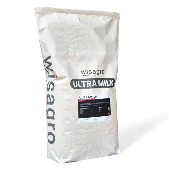 Mleko w proszku dla cieląt i prosiąt wisagro ultramilk 25kg