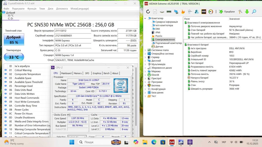 Ультрабук Dell Latitude 7420 14" FHD i5-1135G7 LPDDR4 8GB 256GB NVMe