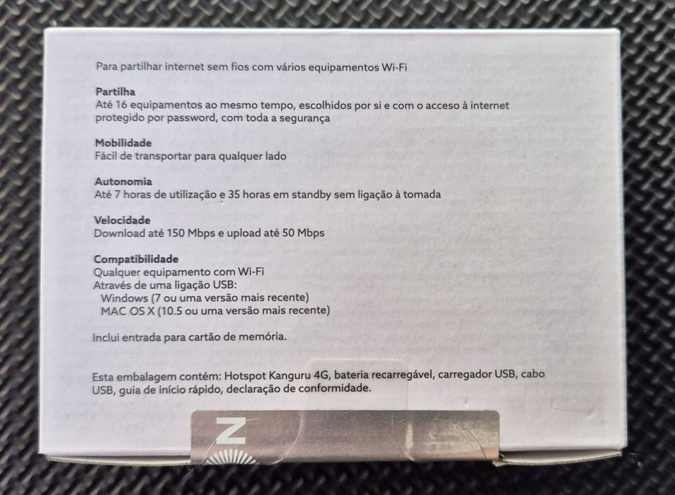 Router Alcatel 4G MW40V - Desbloqueado