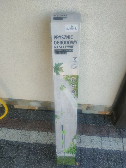 NOWY Prysznic ogrodowy na statywie