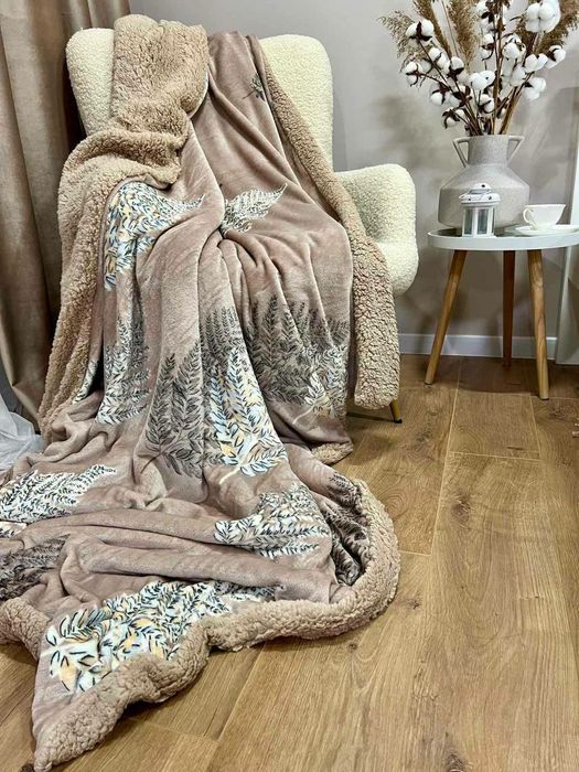 Плед на овчині / покривало на овчині