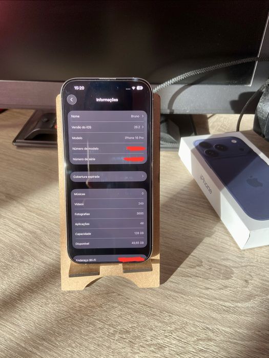 iPhone 16 Pro 128GB – Como Novo