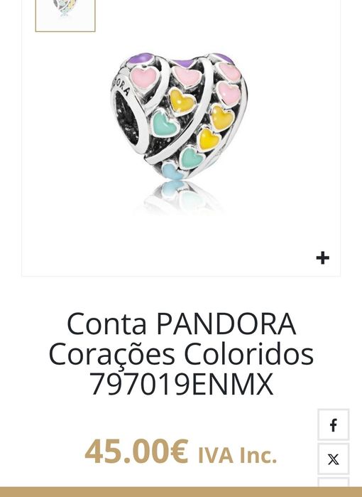 Pulseira Pandora malha snake em prata.