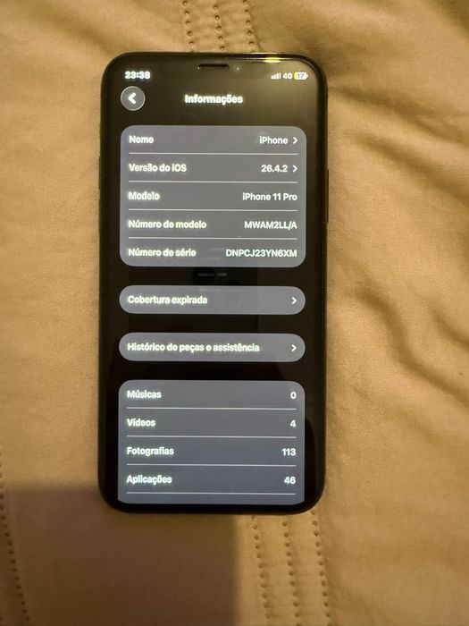 Iphone 11 pro (bateria 100%)