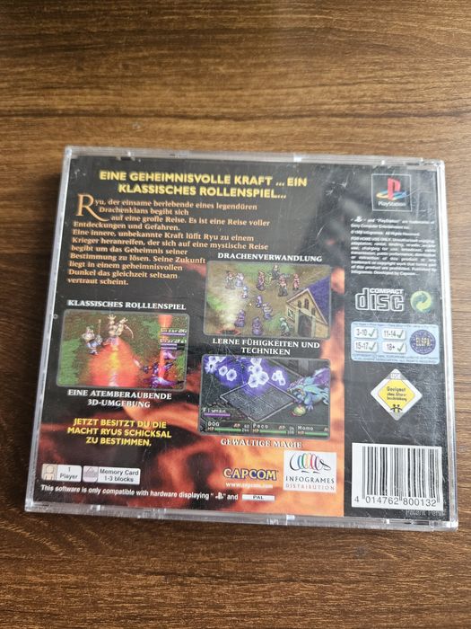 Breath of fire 3 playstation 1 psx ps1