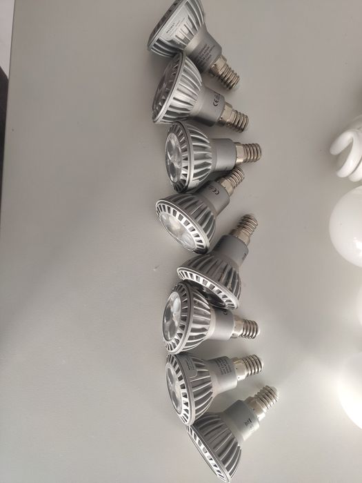 15 Lâmpadas Cor White Cool E14 e E27
