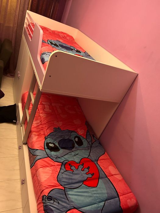 Beliche em otimo estado para despachar e vai com jogos de cama