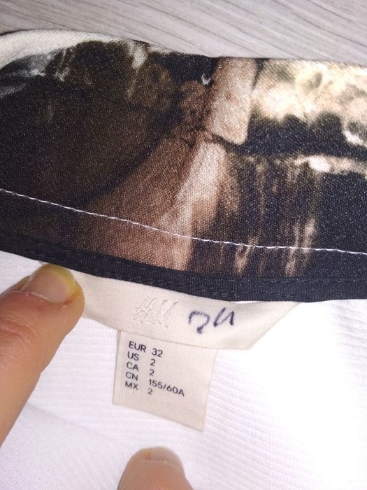 Oryginalna piankowa spódnica bombka na Sylwestra h&m