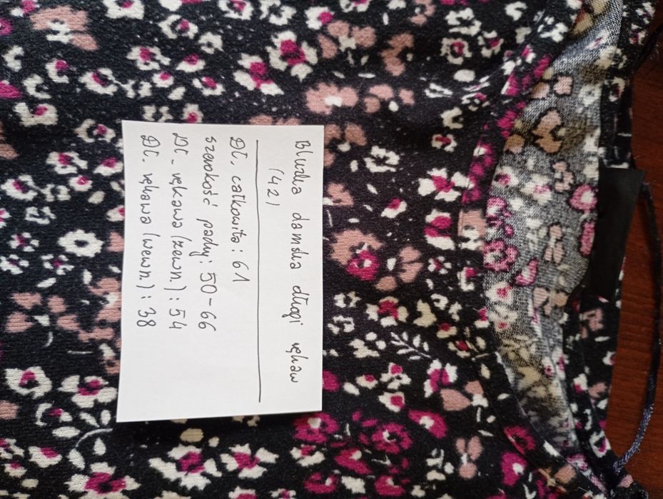 Bluzka damska 42 xl długi rękaw