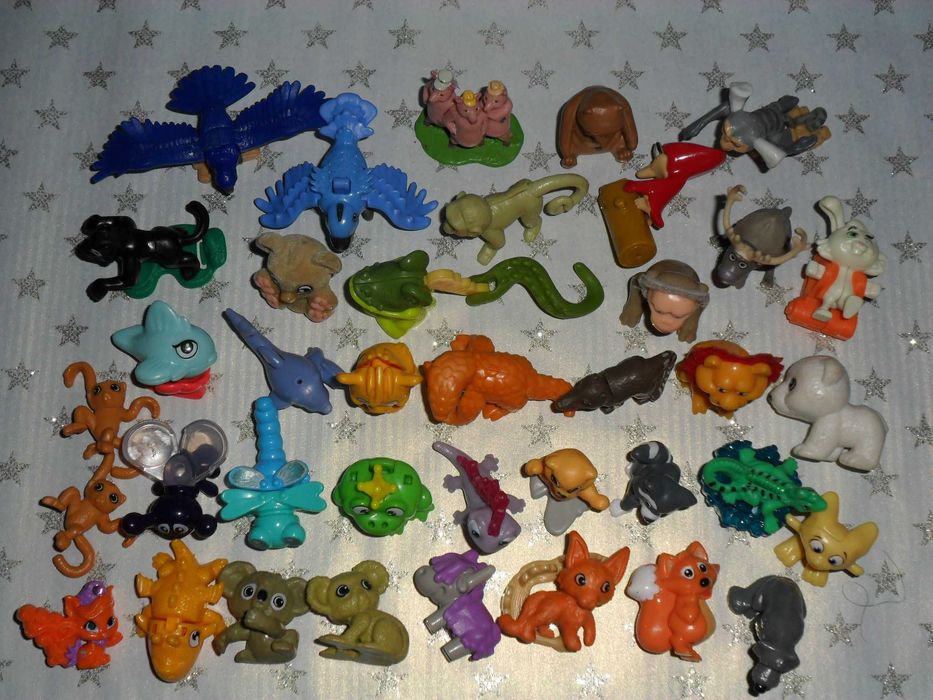Киндер птички, Китти, куколки, животные kinder