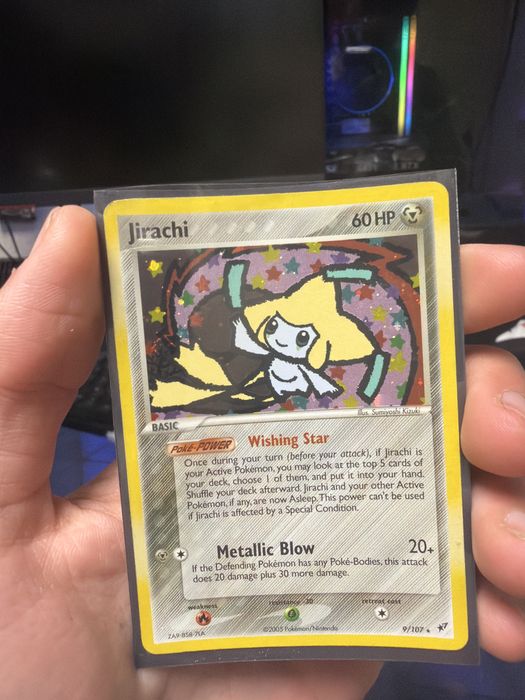 Jirachi Deoxys Holo Rare