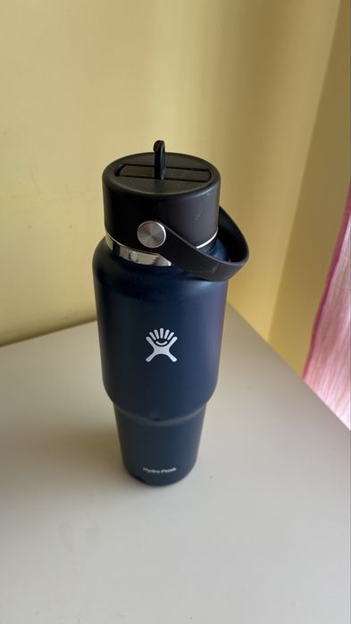 Garrafa Térmica Hydro Flask All Around Travel Tumbler Azul Marinho