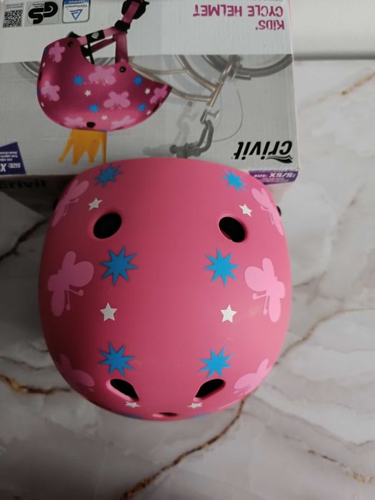 Nowy kask dziecięcy z  koroną rozm. XS/S Poznań