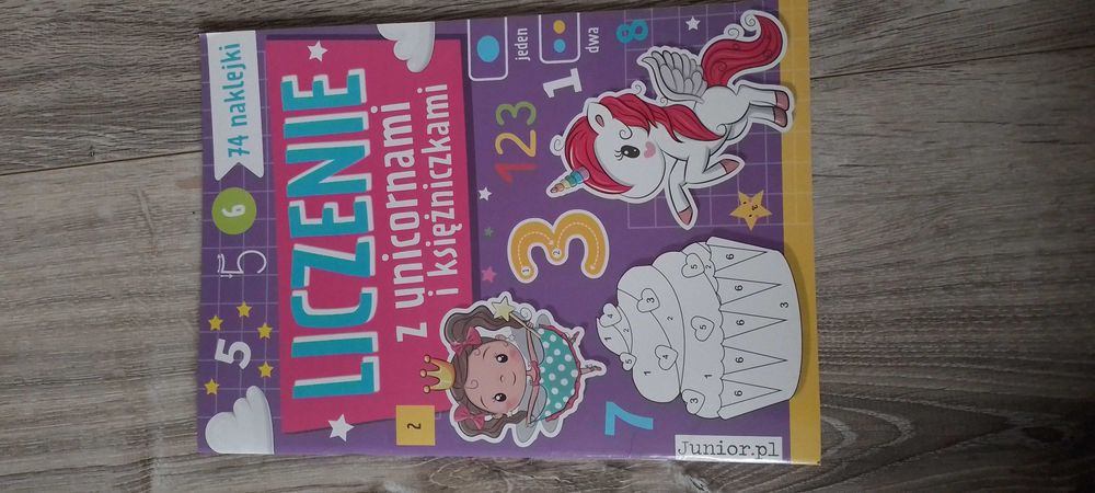 Liczenie z unicornami i księżniczkami Praca zbiorowa