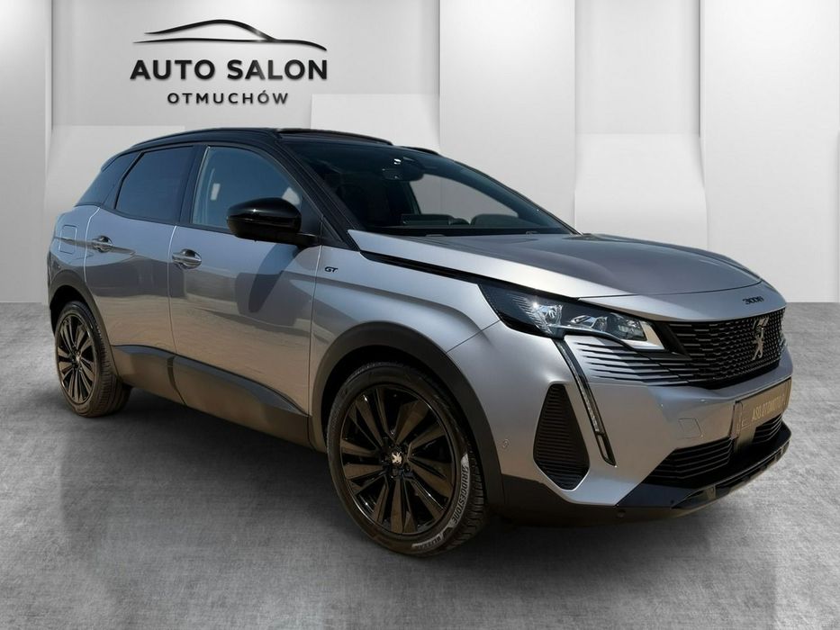 Peugeot 3008 GT panorama skóra masaze ACC kamery night vision alarm blis MAX OPCJA