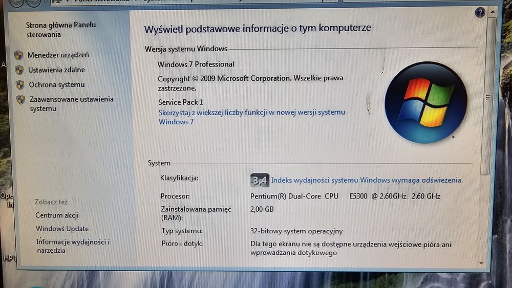 Koputery sprawne 2 szt wymienię na sprawny zk 246