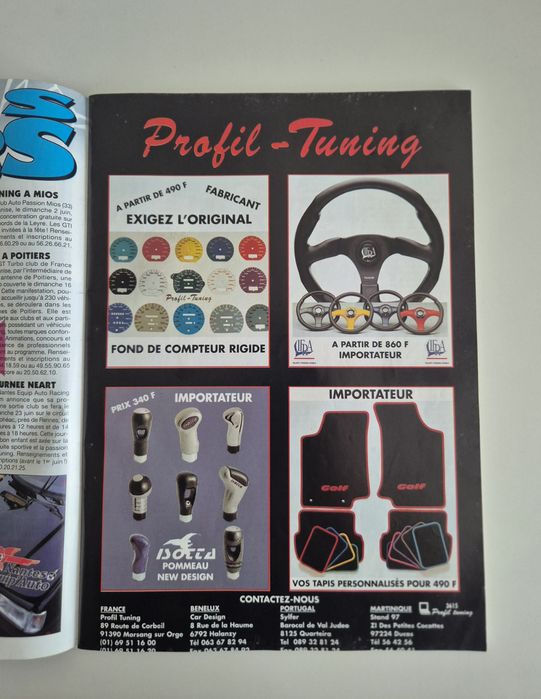 Revista Super Street (TUNING) Magazine Nº1 (Junho/Julho 1996)