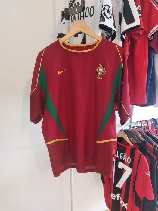 Camisola Oficial Nike Portugal 2002 Vintage Y2K