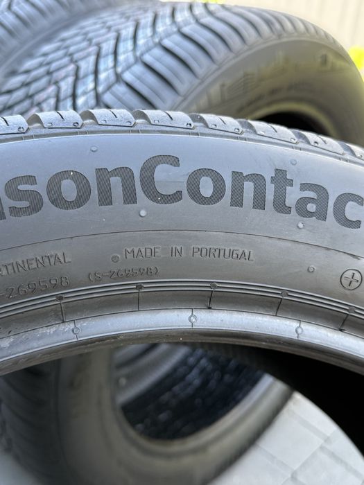 Шини для електромобілів  всесезоні 235/50R19 255/45/19 Continental AllSeason Contact Audi Q4 Etron VW ID4 ID UNYX 235/55R19 255/50R19 рік23 8.5мм