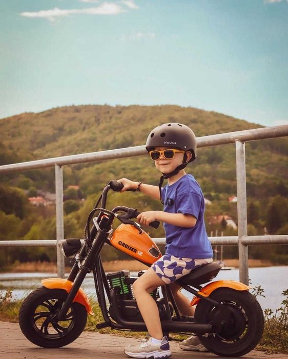 SUPER MOTOR Chopper hypergogo cruiser pompowane koła LION dla dzieci